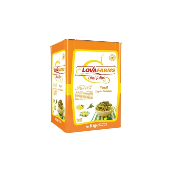 LOVA OLIVES WITH THYME(1×6KG)